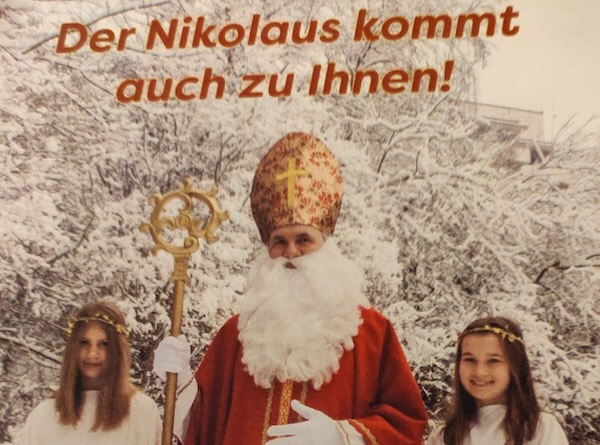 Der Nikolaus kommt zu Besuch