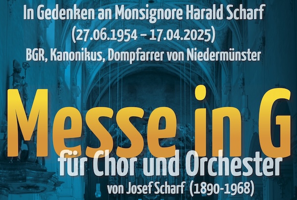Gedenkgottesdienst für Pfarrer Harald Scharf